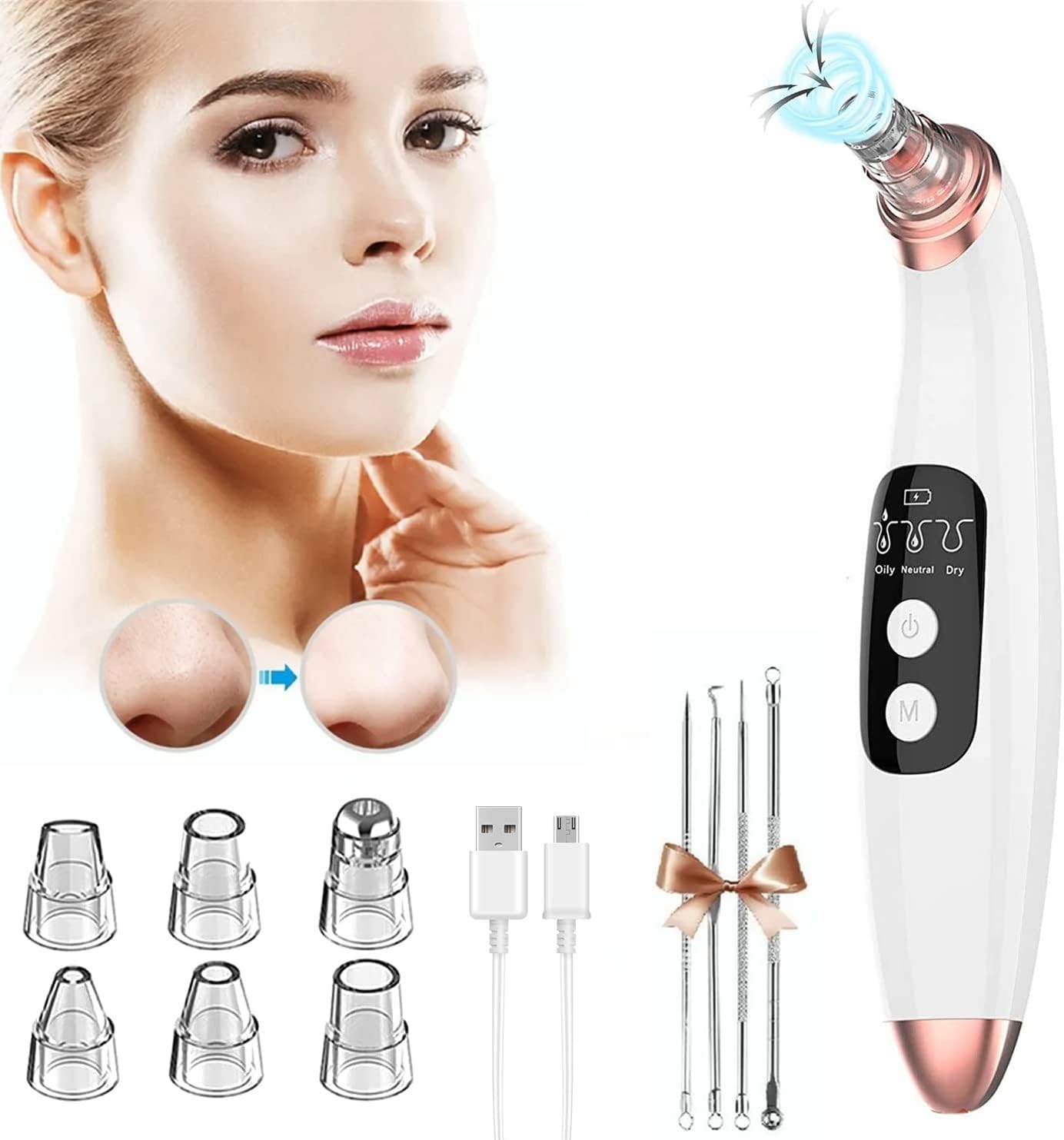 VivaSkin – Extractor de Impurezas Facial Profesional