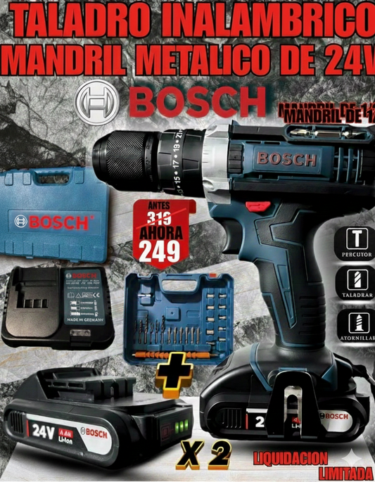 TALADRADOR INALAMBRICO BOSCH
